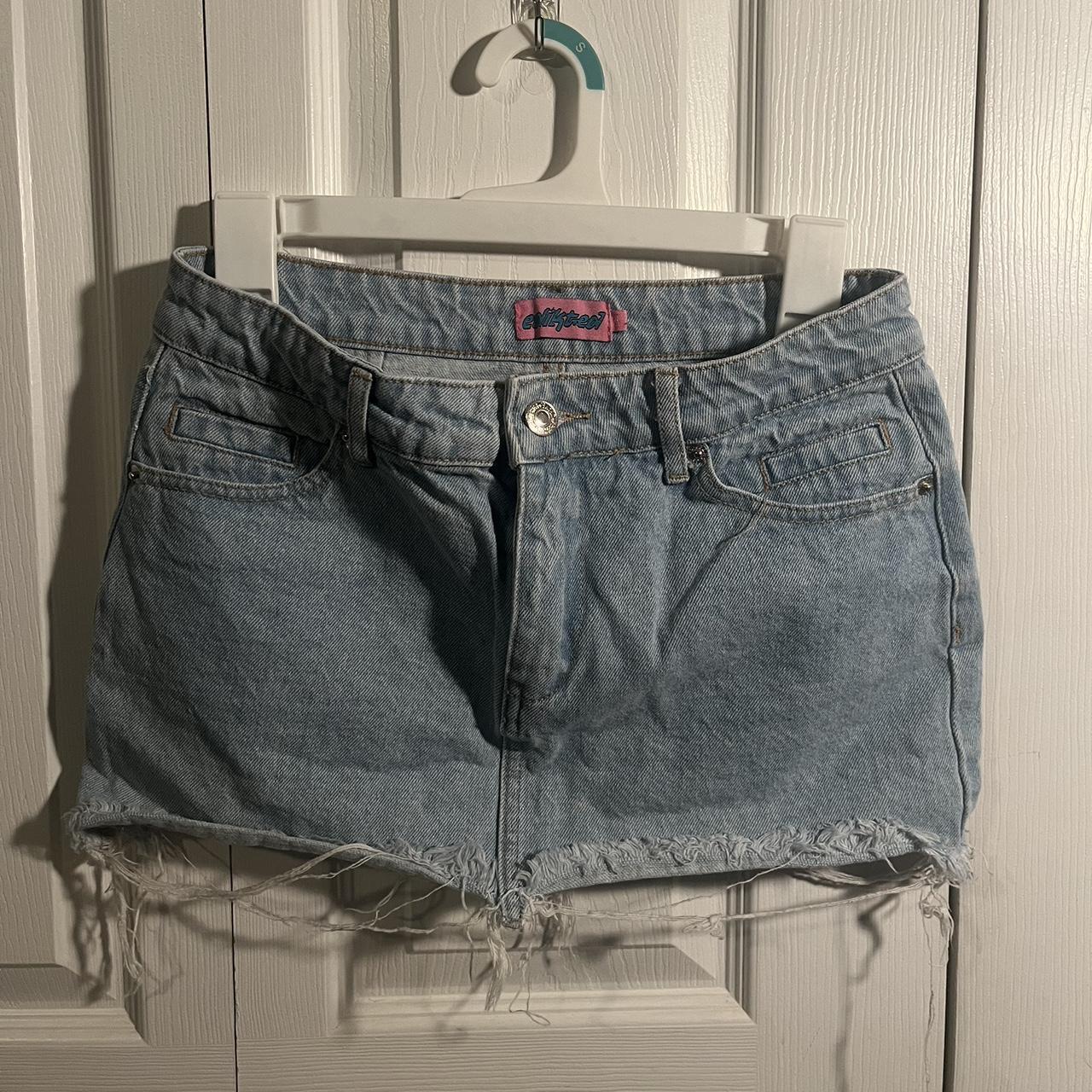 Edikted Jean skirt - Depop