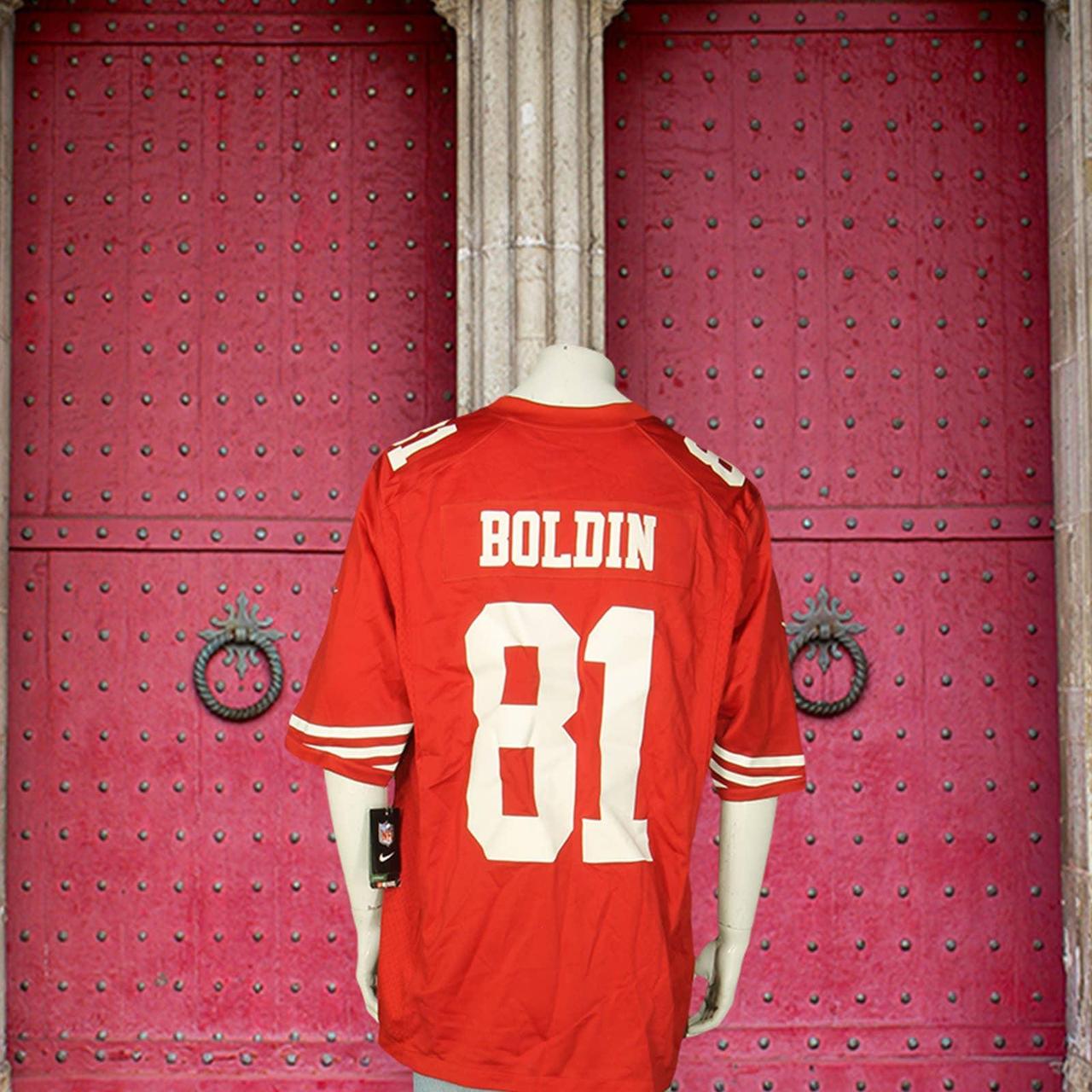 Nike, Shirts & Tops, Nfl Sf 49er Jersey Boldin 8