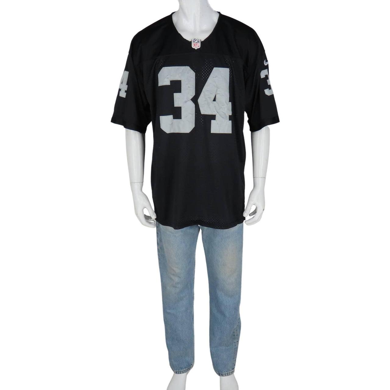 Nike On Field Bo Jackson 34 Raiders Black NFL - Depop