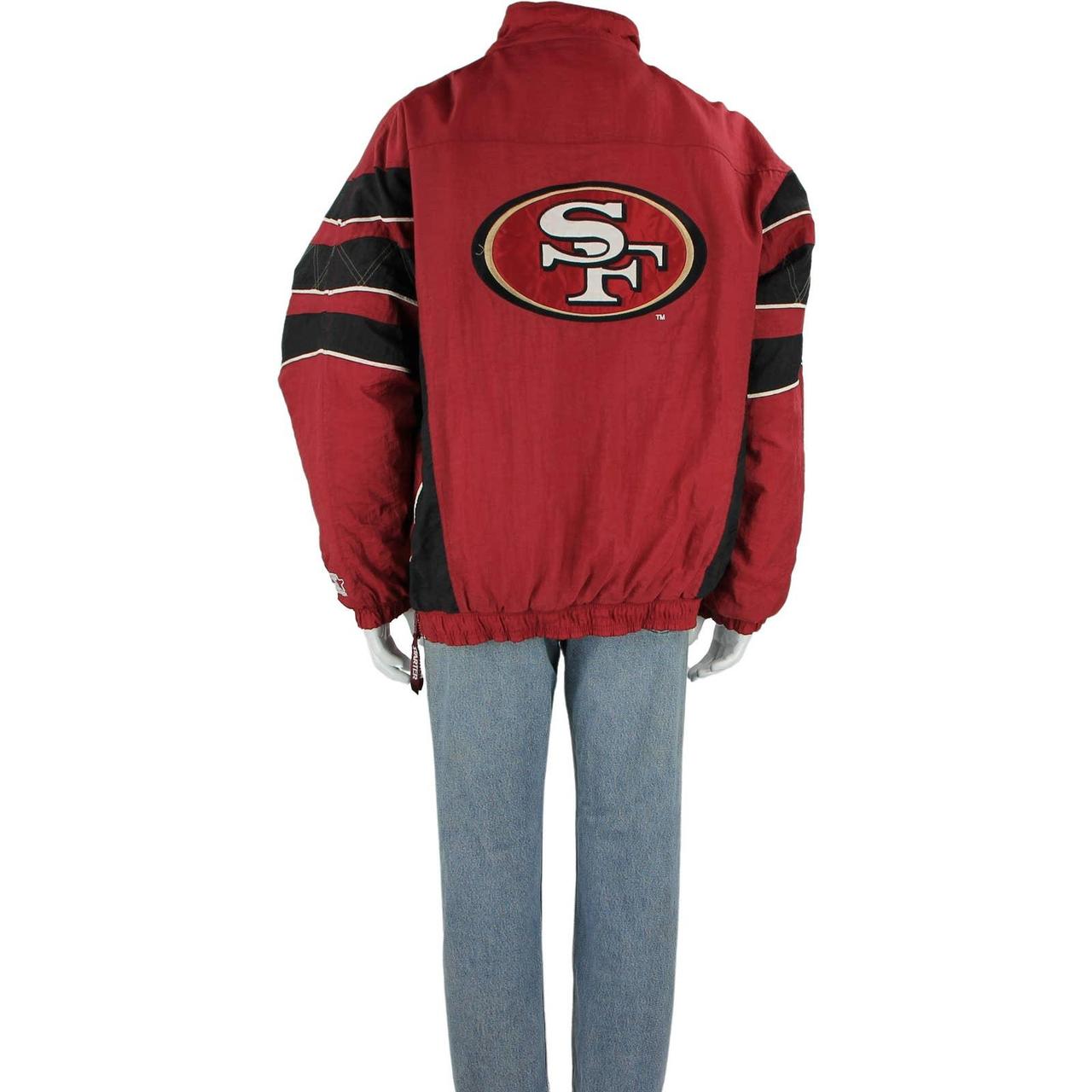 Vintage Starter Pro Line SF 49ers Sweatshirt Size - Depop