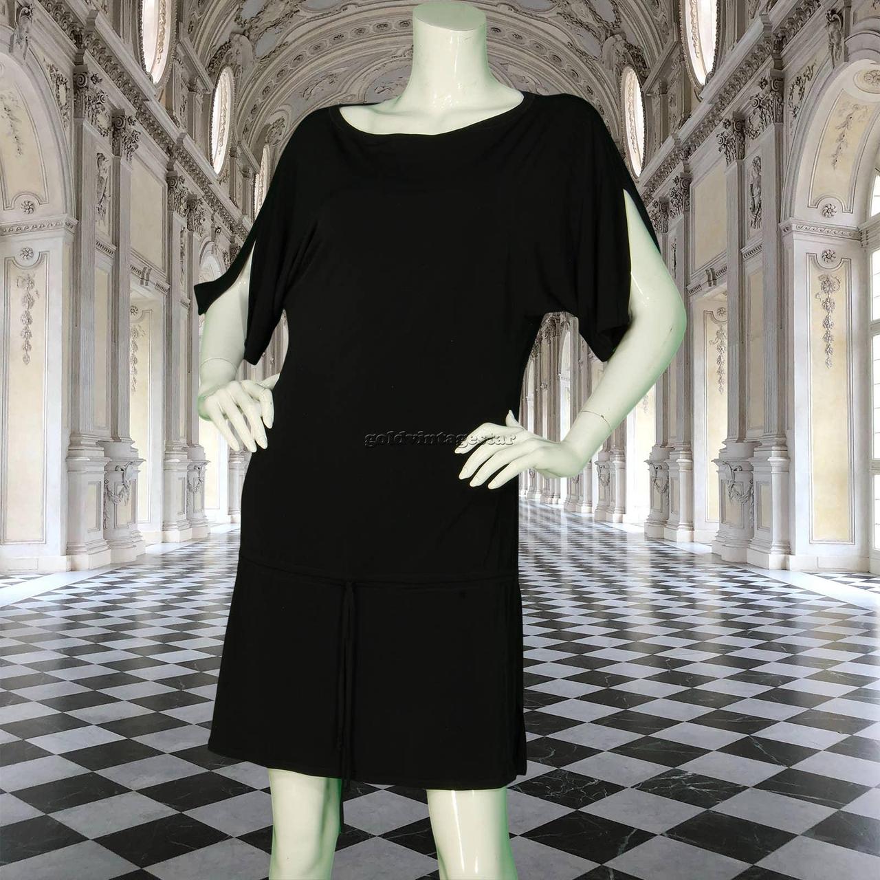 Y2K Evovorro Black Dress XS material 92... Depop