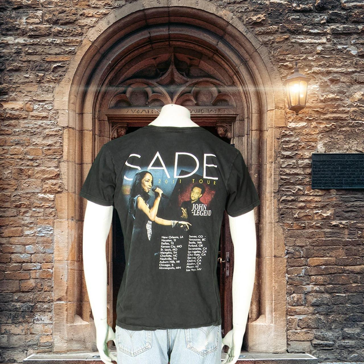 Y2K Vintage Sade 2011 Tour John Legend Vintage Rap T... - Depop