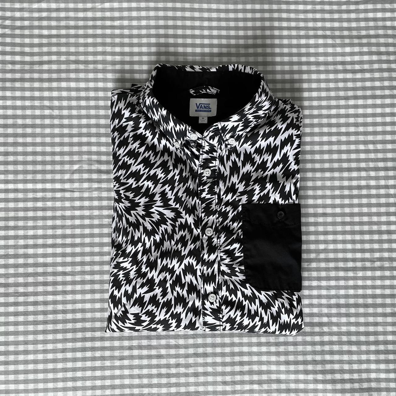 Eley Kishimoto x Vans flash pattern shirt. NWT.... - Depop