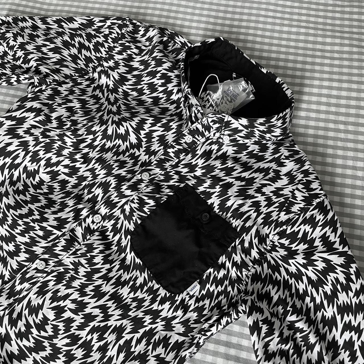 Eley Kishimoto x Vans flash pattern shirt. NWT.... - Depop