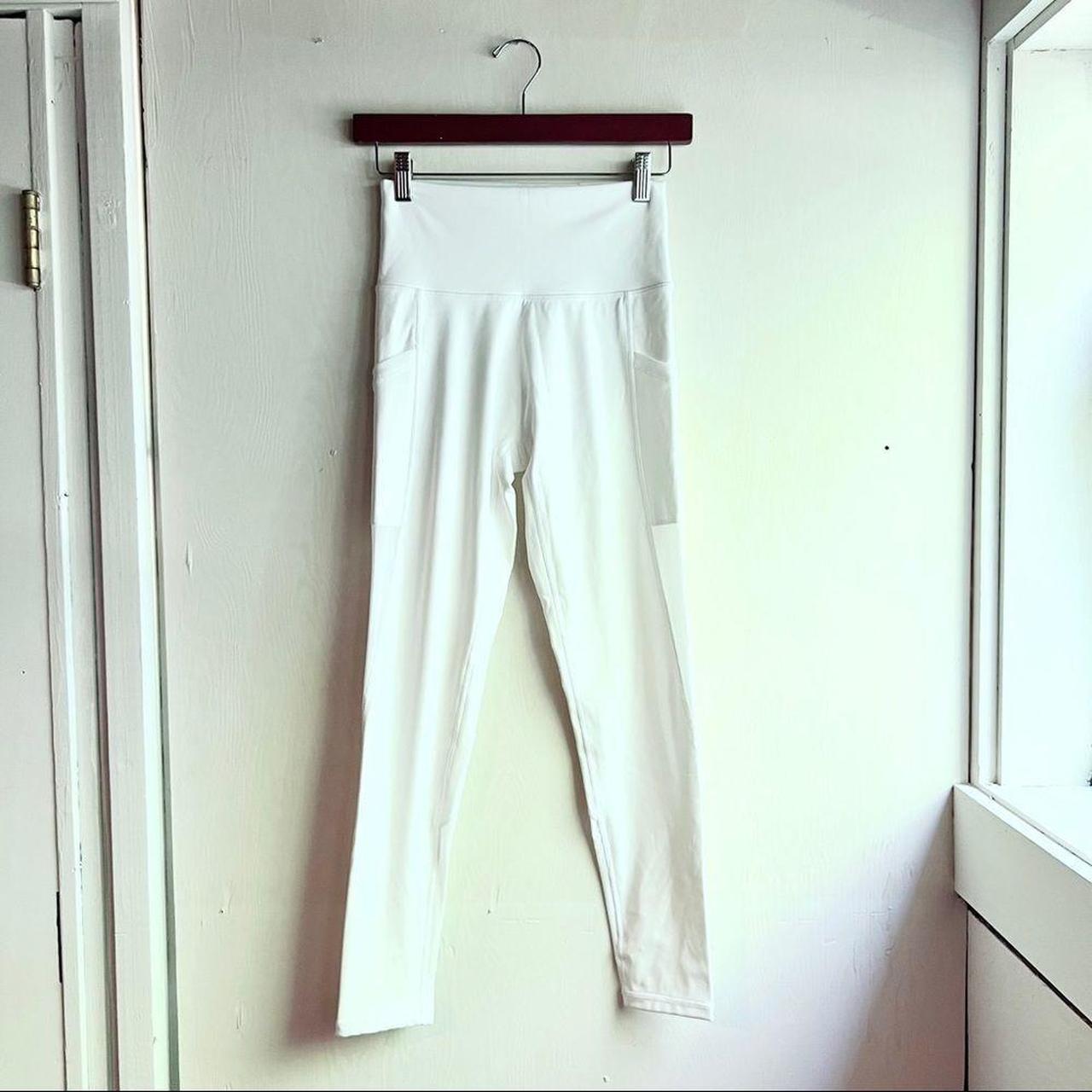 White Aerie Offline leggings with pockets on the - Depop