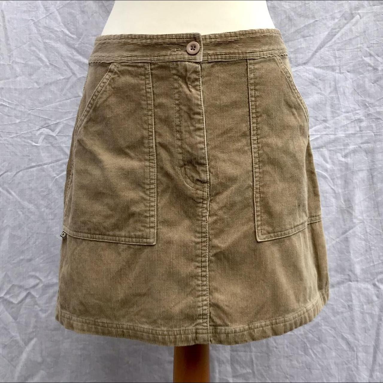 River Island Women's Tan Skirt | Depop