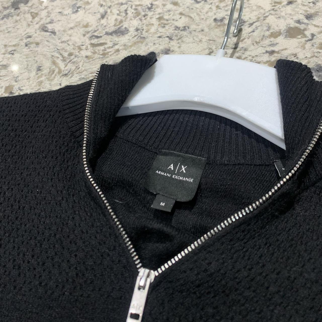 Armani Exchange Quarter Zip Wool Great condition Depop