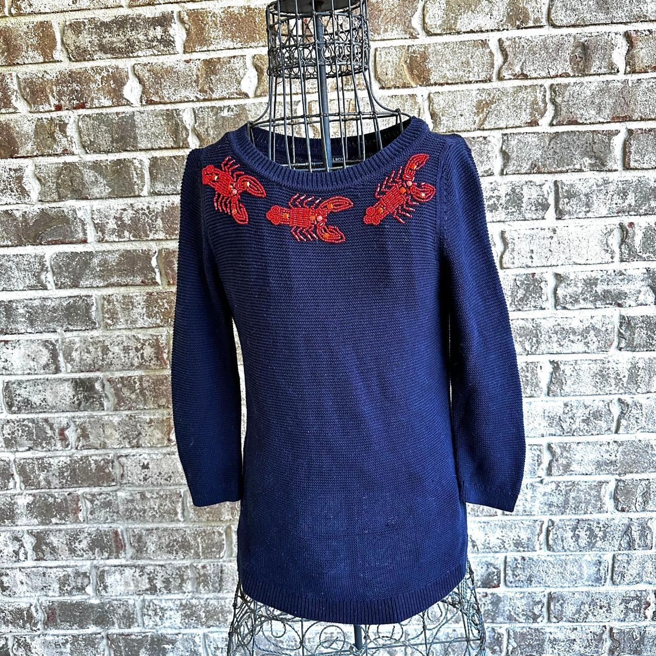 Talbots clearance navy sweater