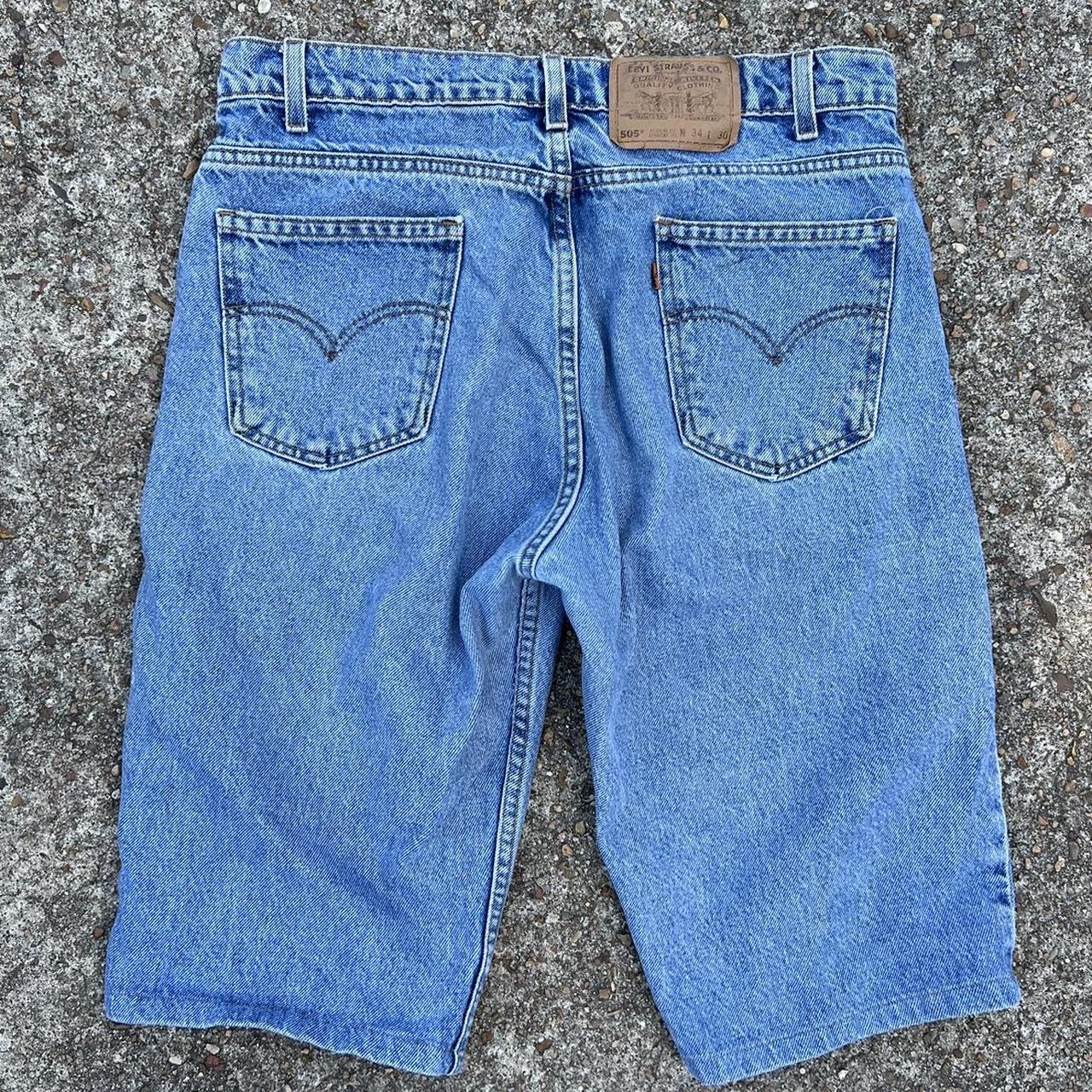 Levis Orange Tab 505 34 Jorts THAT IS THE REAL... - Depop