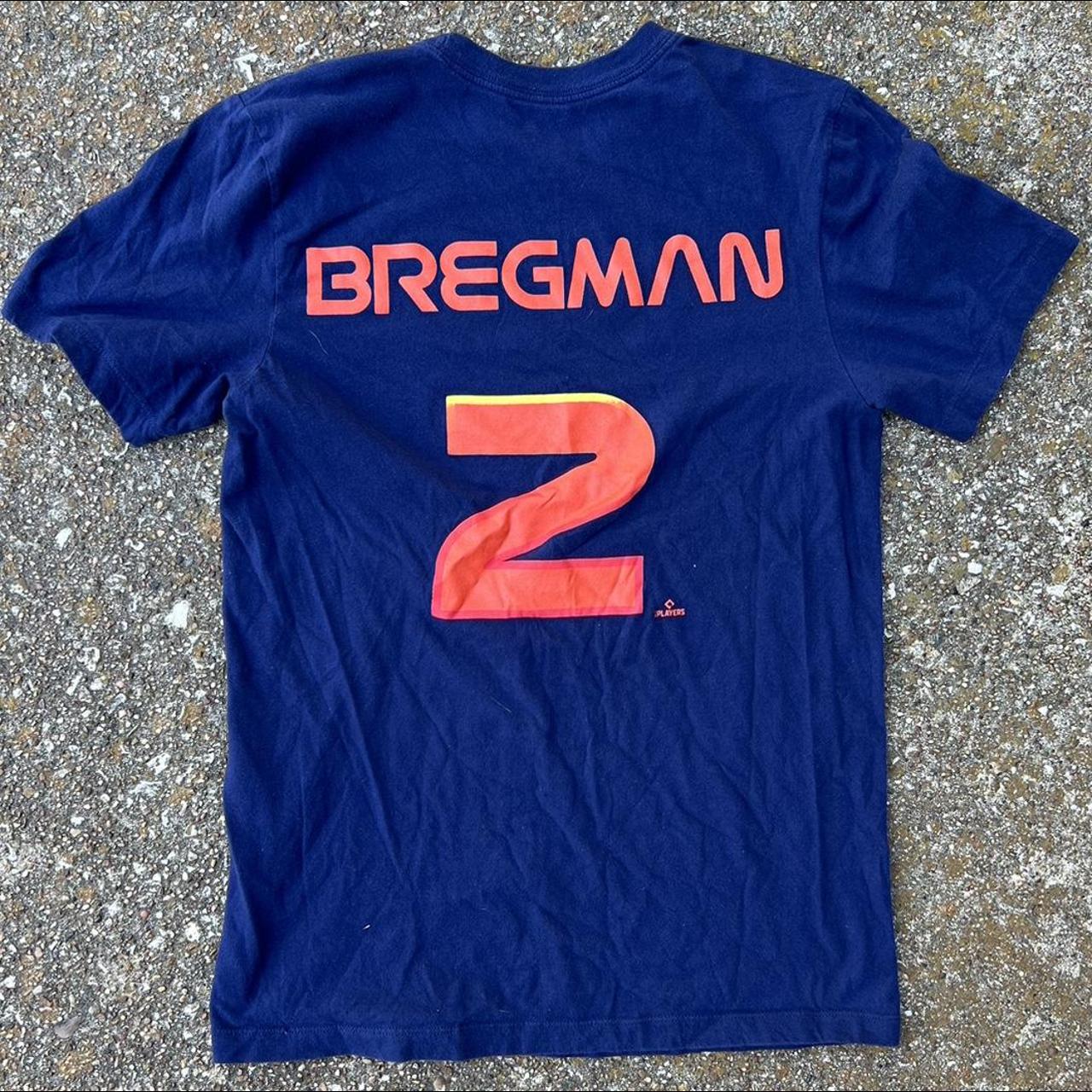 Men's S Houston Astros Alex Bregman Nike Navy 2022 - Depop