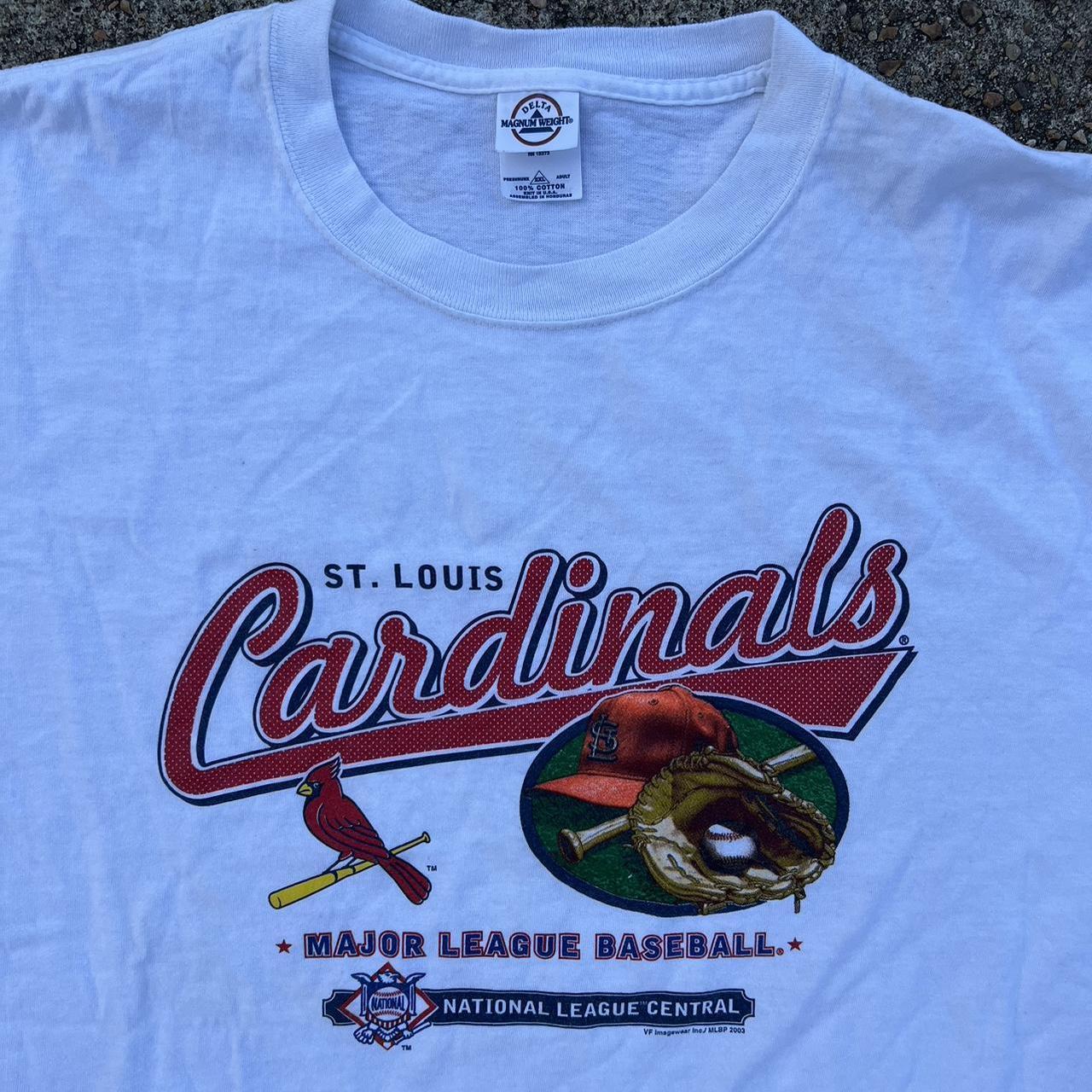 Major League Baseball St. Louis Cardinals retro logo T-shirt