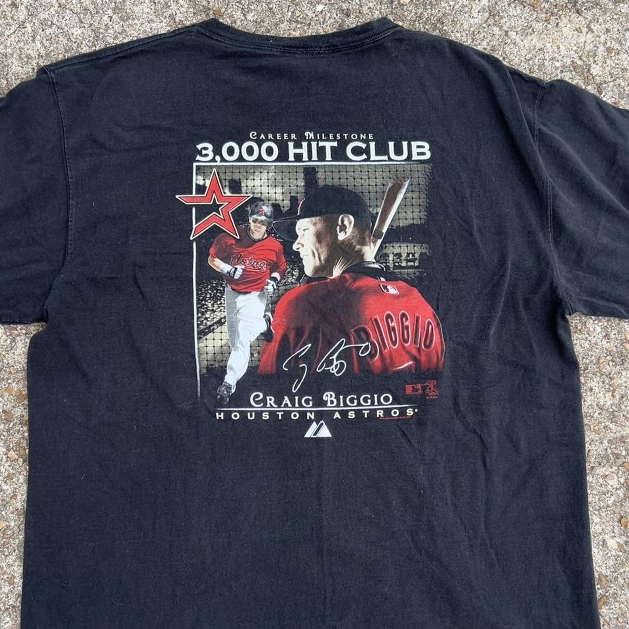 Majestic, Shirts, Craig Biggio Shirt Houston Astros Vintage Shirt