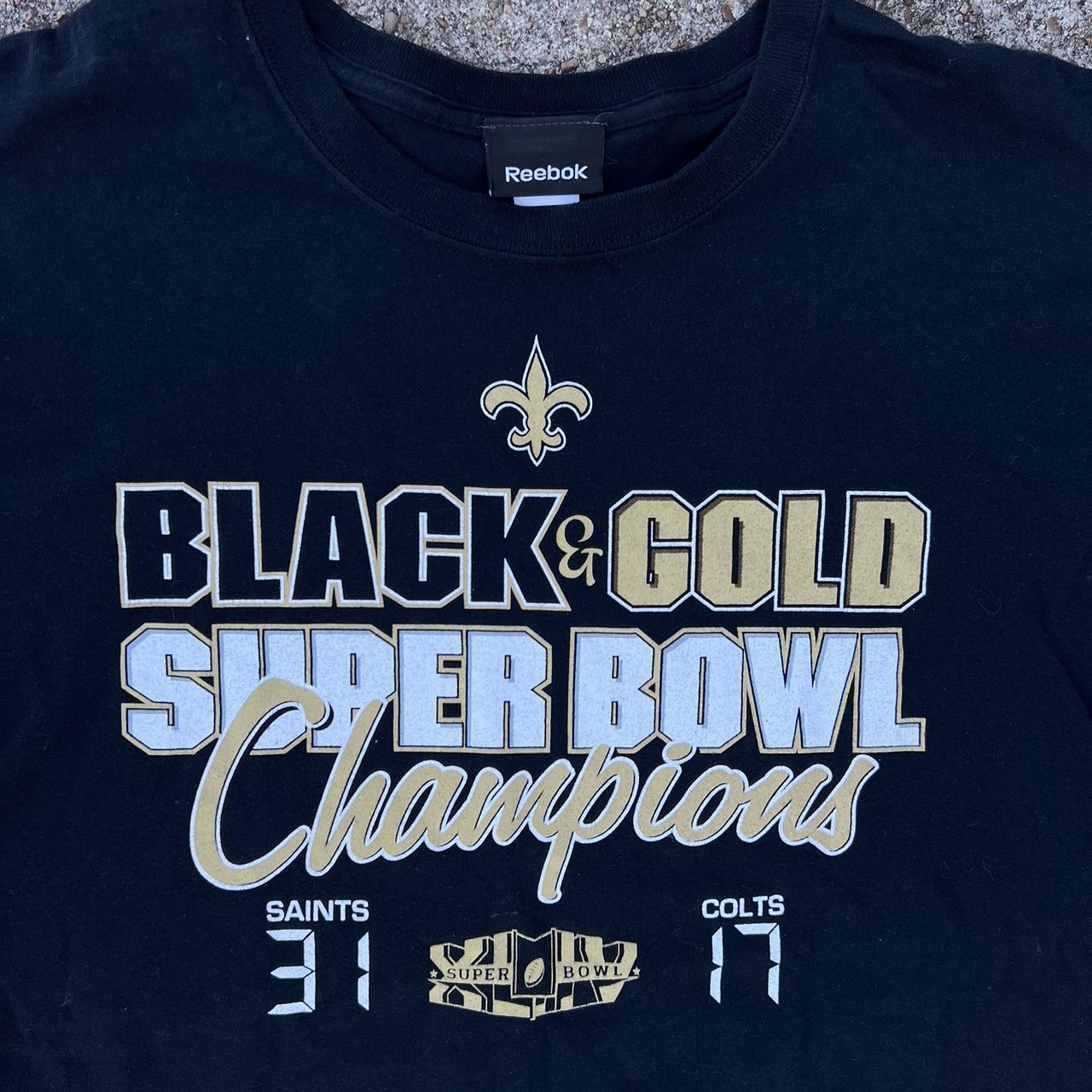 saints super bowl t shirt