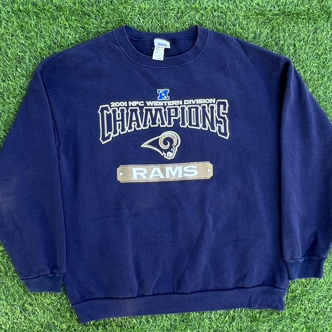 St. Louis Rams NFC Champions Sweatshirt (2001) 