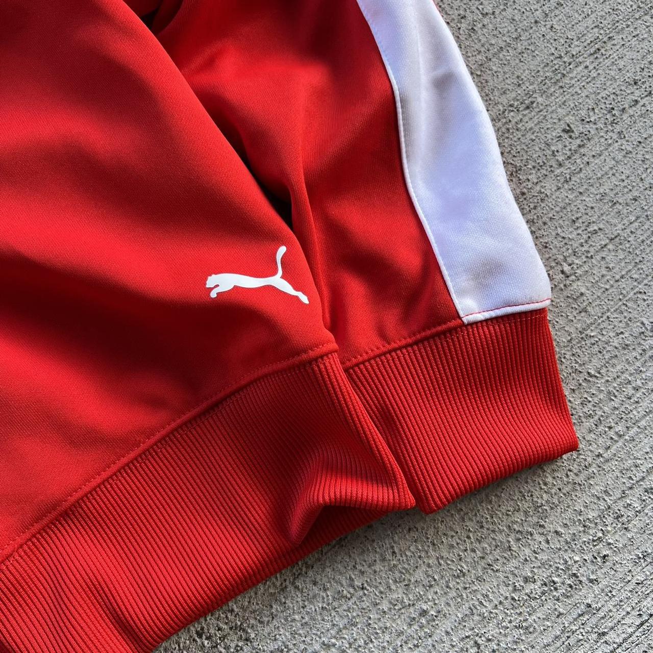Ferrari Men's Red and White Jacket (4)