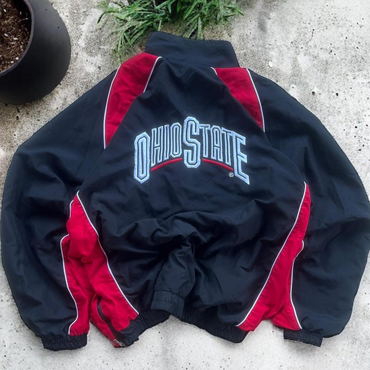 Ohio State University Vintage Jacket Pullover... - Depop