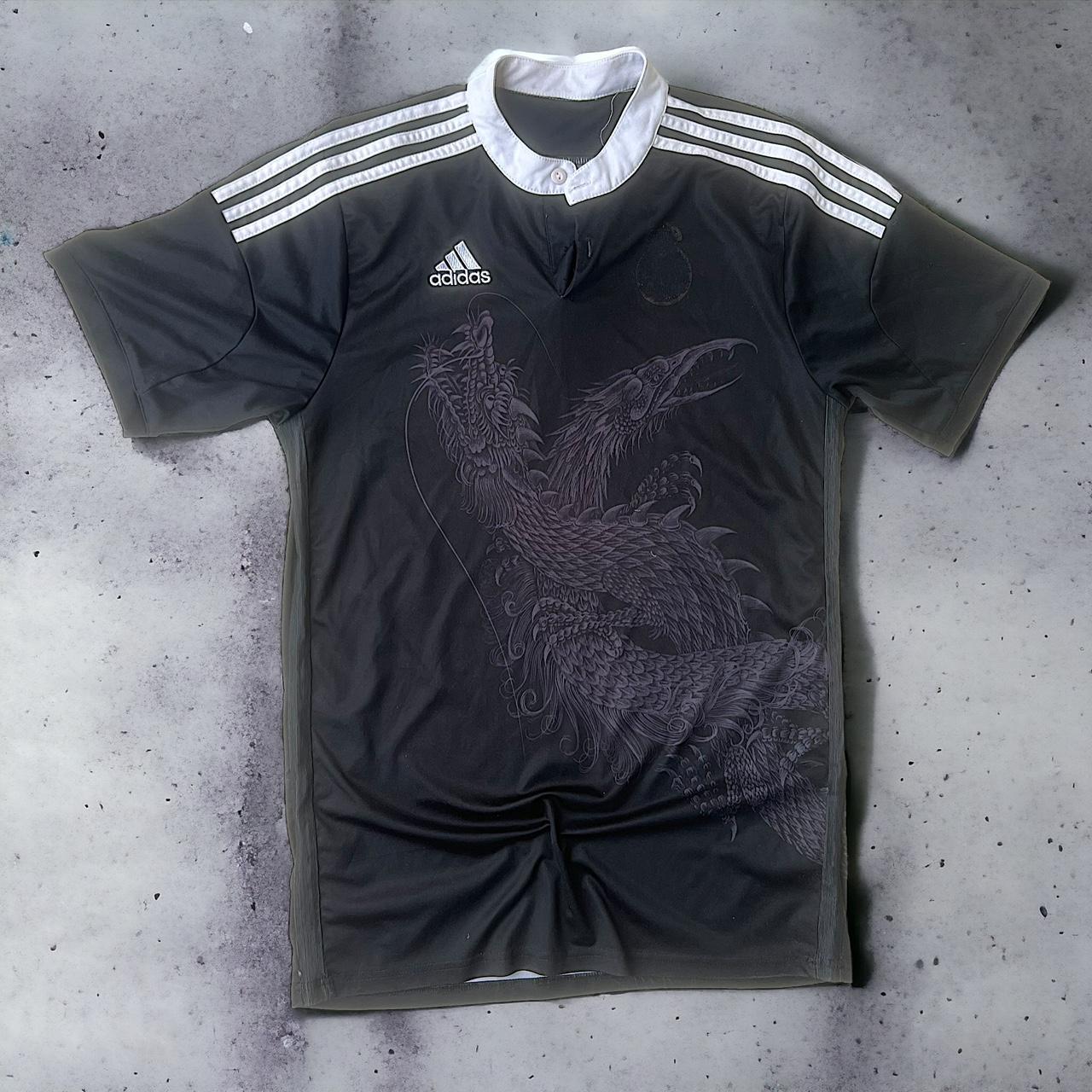 Yohji Yamamoto Adidas Real Madrid 3rd Soccer Jersey... - Depop