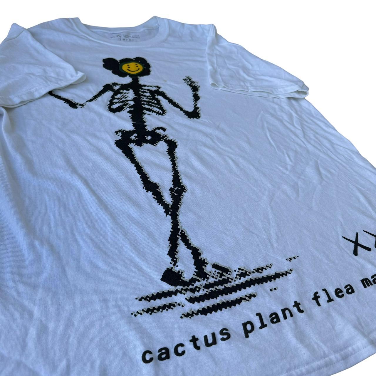 Brand new deadstock KAWS x Cactus Plant Flea newest Market T-shirt Black Size Xxl ex