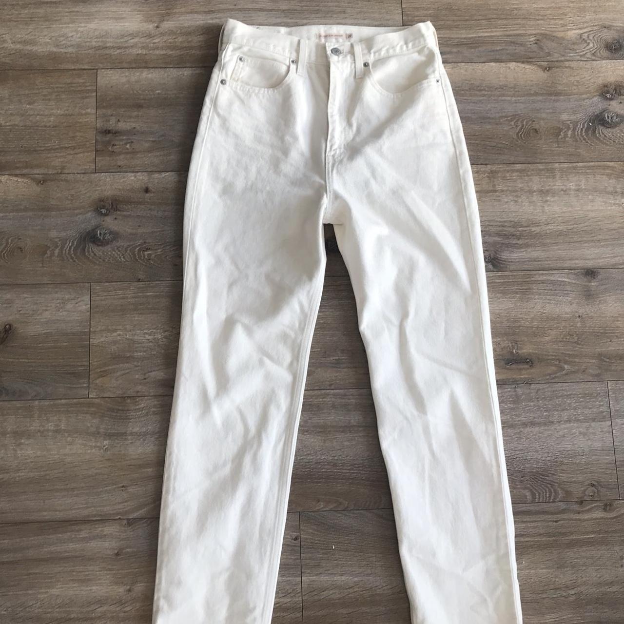 Women's White Jeans | Depop