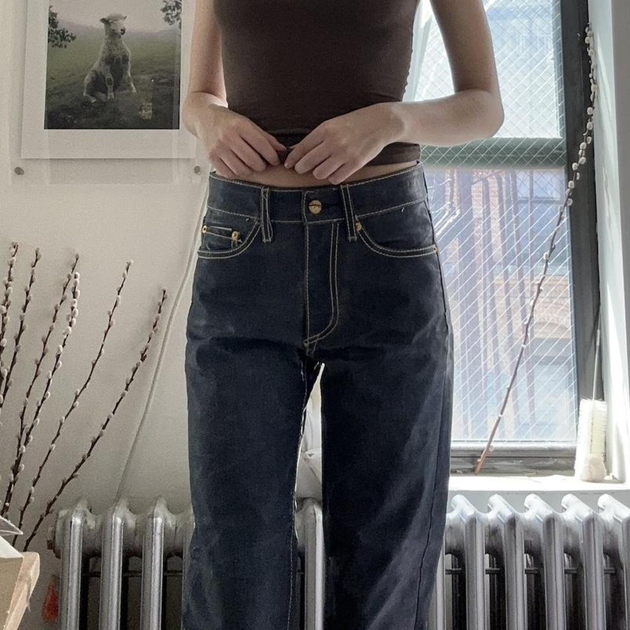 Eytys waxed jeans Cypress Wet Style, 27/30,