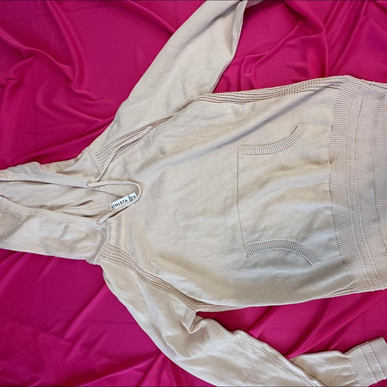 Athleta Women's Pink Jacket Depop