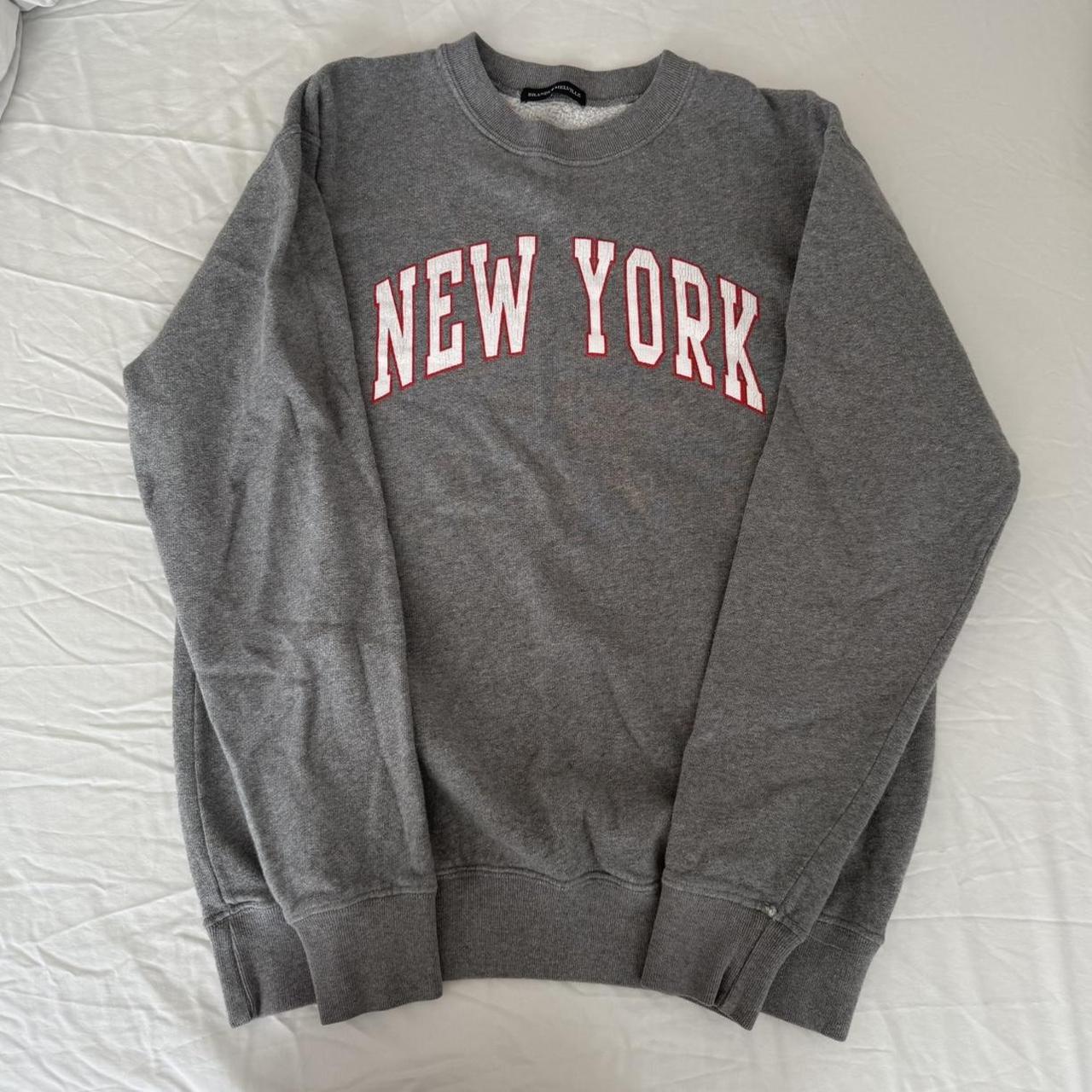 Brandy Melville Women's Sweatshirt Grey One size – Brandy