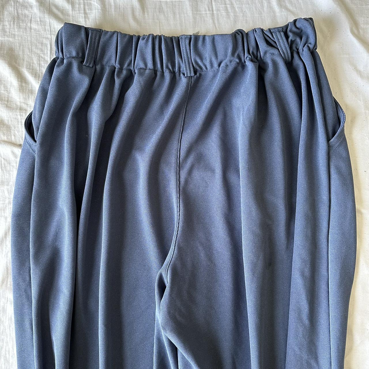 Halara blue trousers. Never worn #halara #trouser - Depop