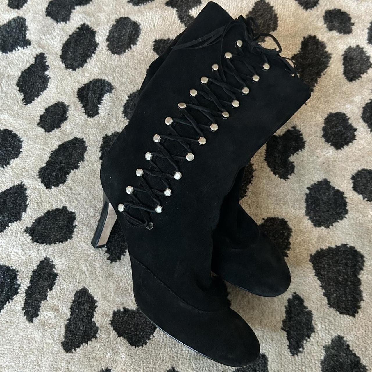 max studio leather boots