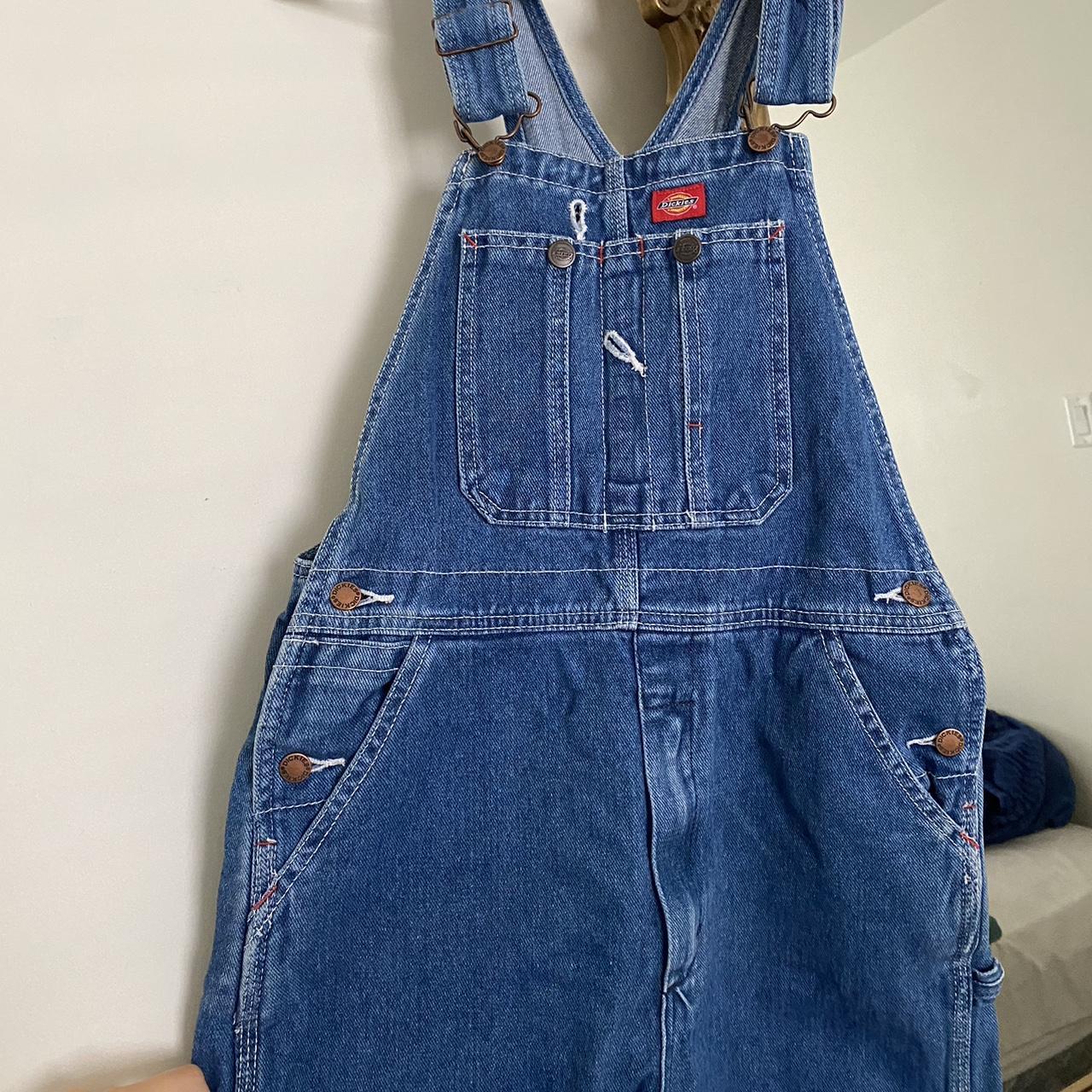 Large dickies overalls Kids size 16 Depop
