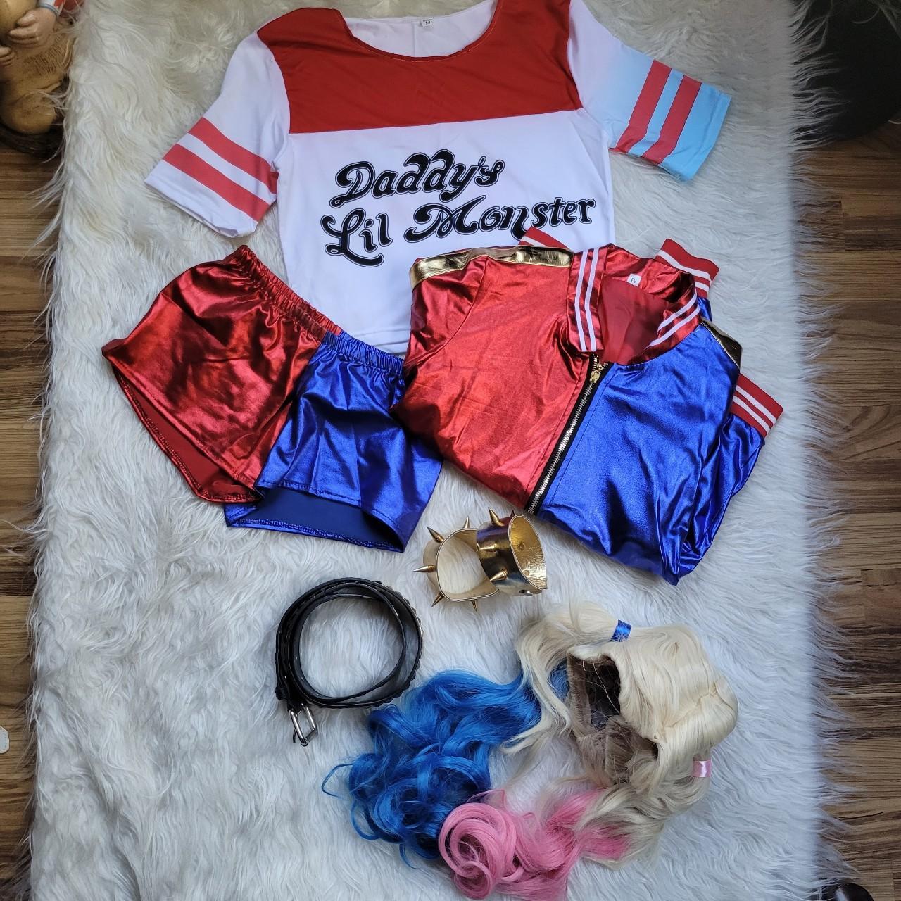 US Shipping only Harley Quinn Deluxe Costume.... - Depop