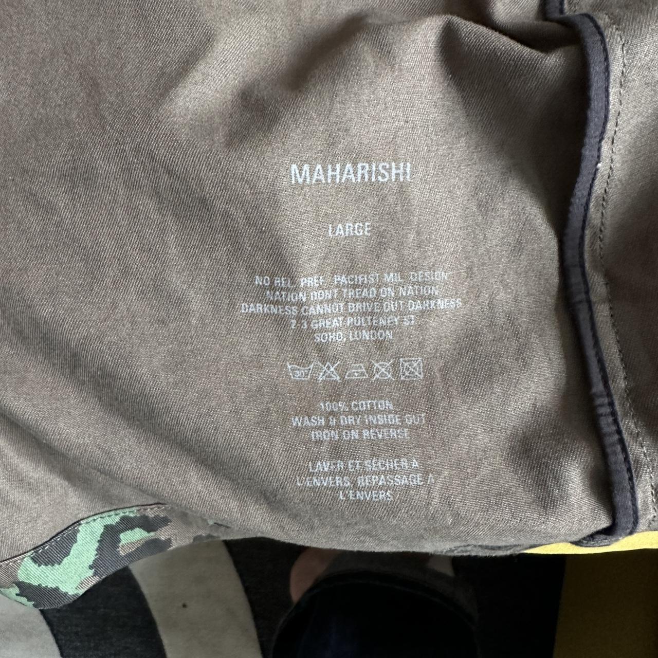 Maharishi Men's Green and Khaki Coat (4)