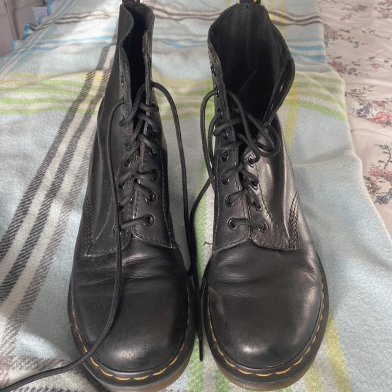 Dr Martens Soft Leather Boots Depop