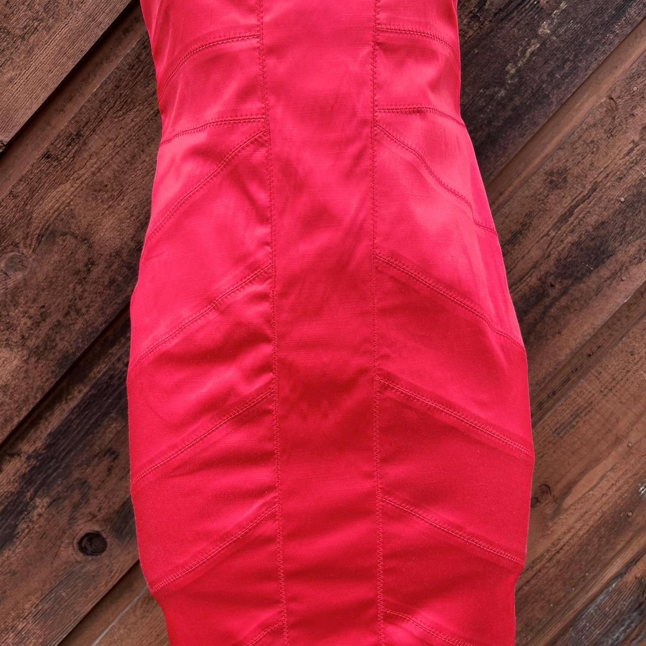 Bebe hot sale red dress