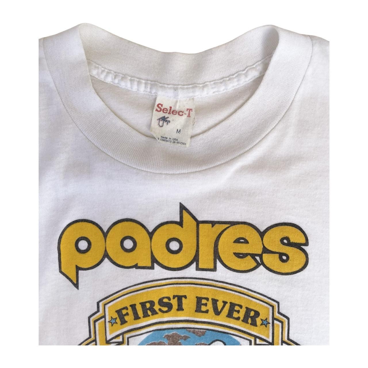80s San Diego padres shirt, san Diego padres single stitch shirt, vintage  padres shirt, medium padres shirt