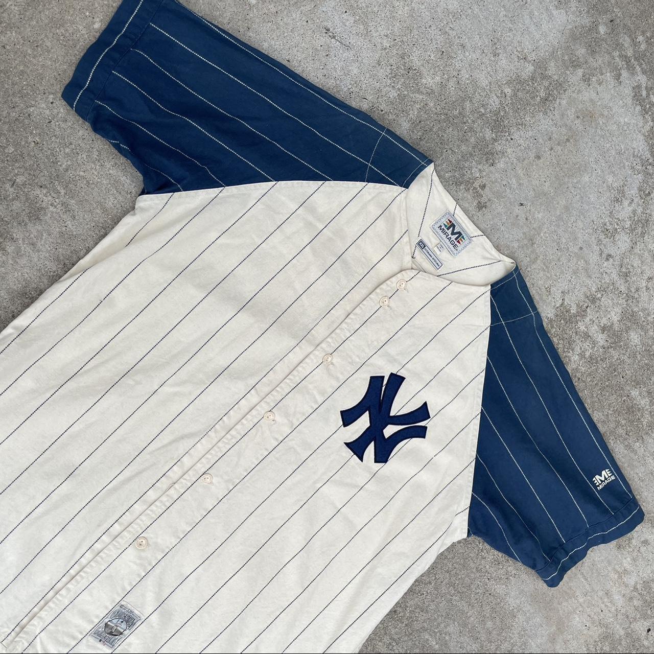 NY Yankees Mickey Mantle Vintage Baseball Jersey by - Depop