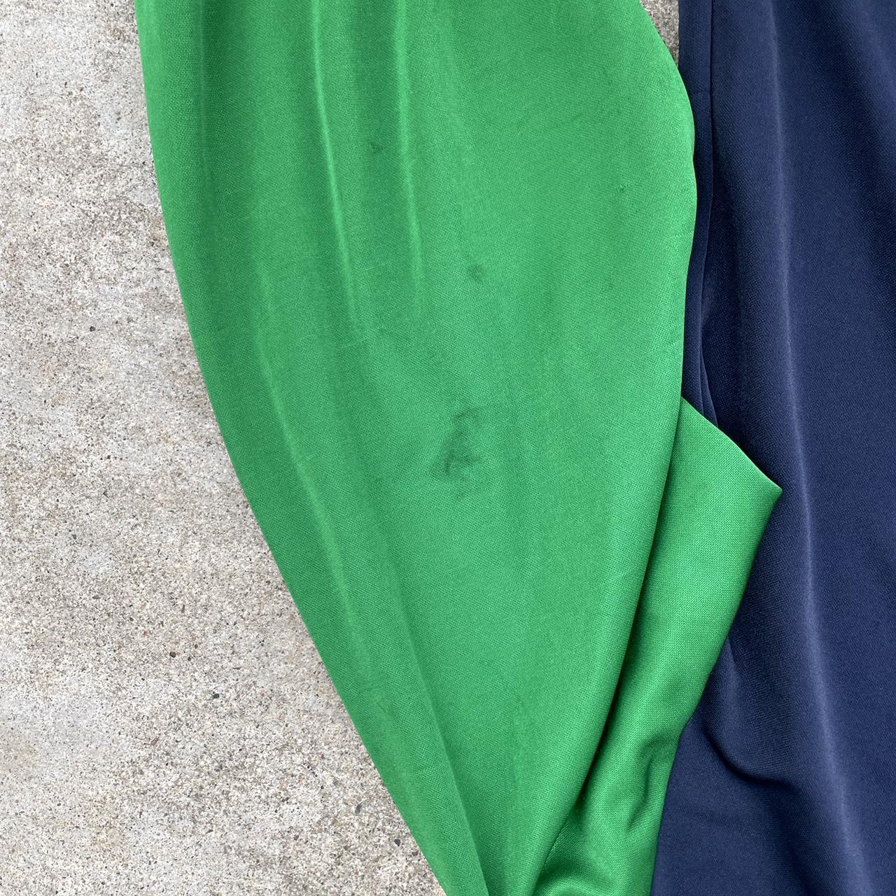 Karl Kani Men's Navy and Green Shirt | Depop