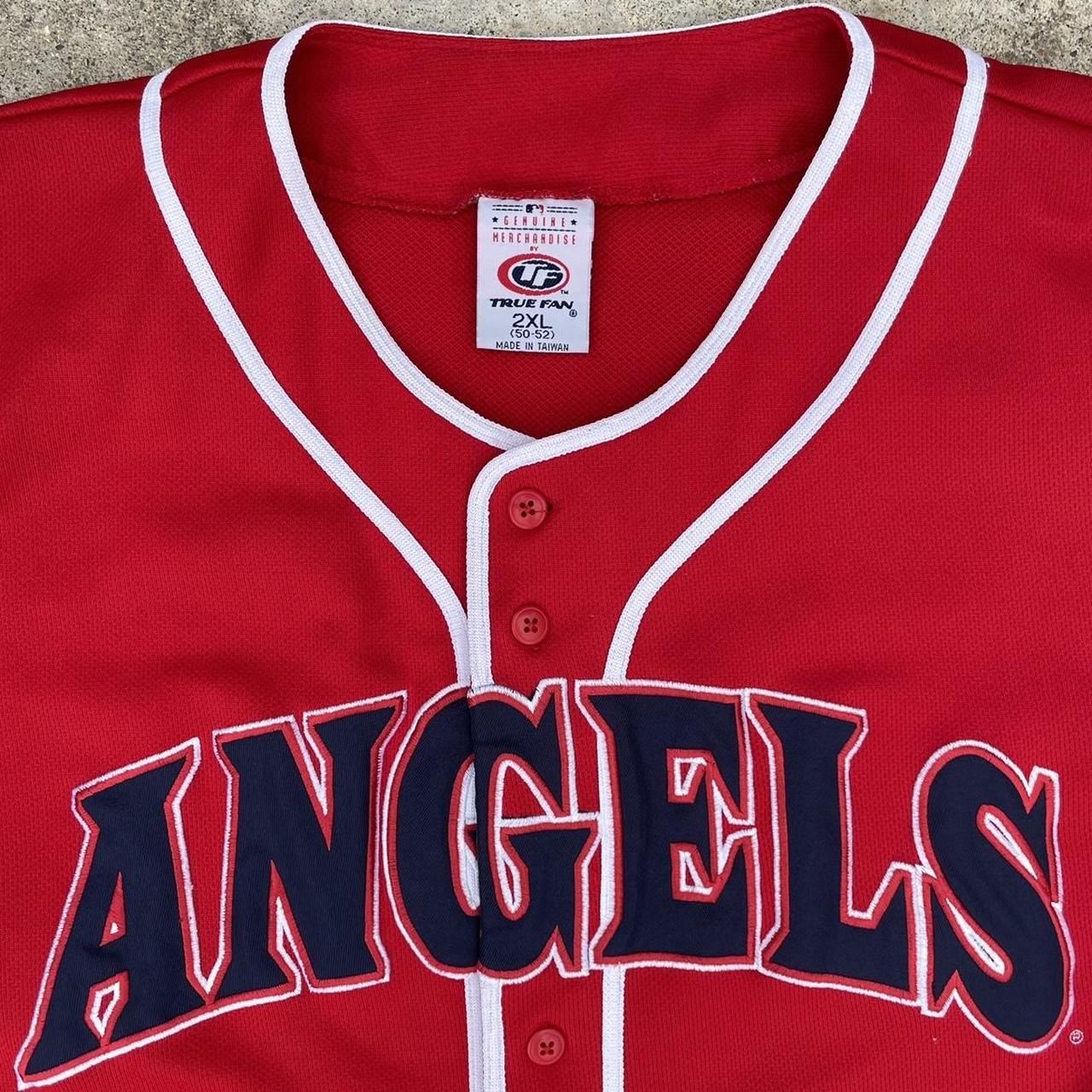 Vintage Los Angeles angels baseball jersey ! ⚾️ 📏 - Depop