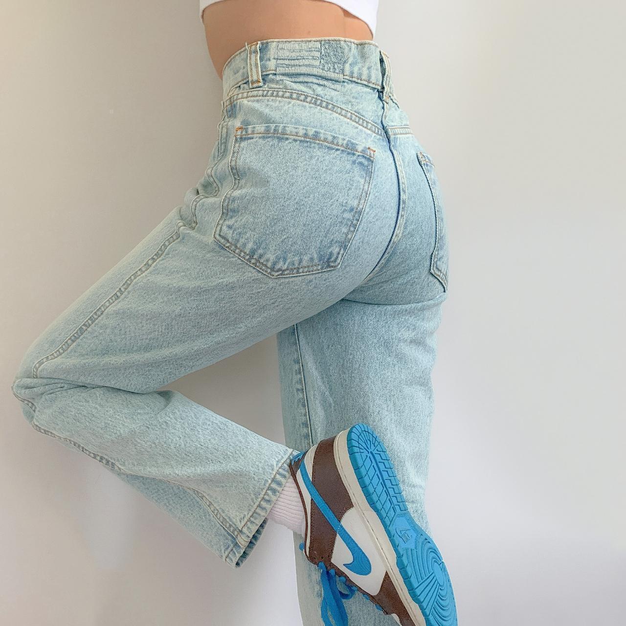 Revice Denim outlet 90's Baby Joey Wash 32 Crossover Waistband Loose Leg High Rise Jean