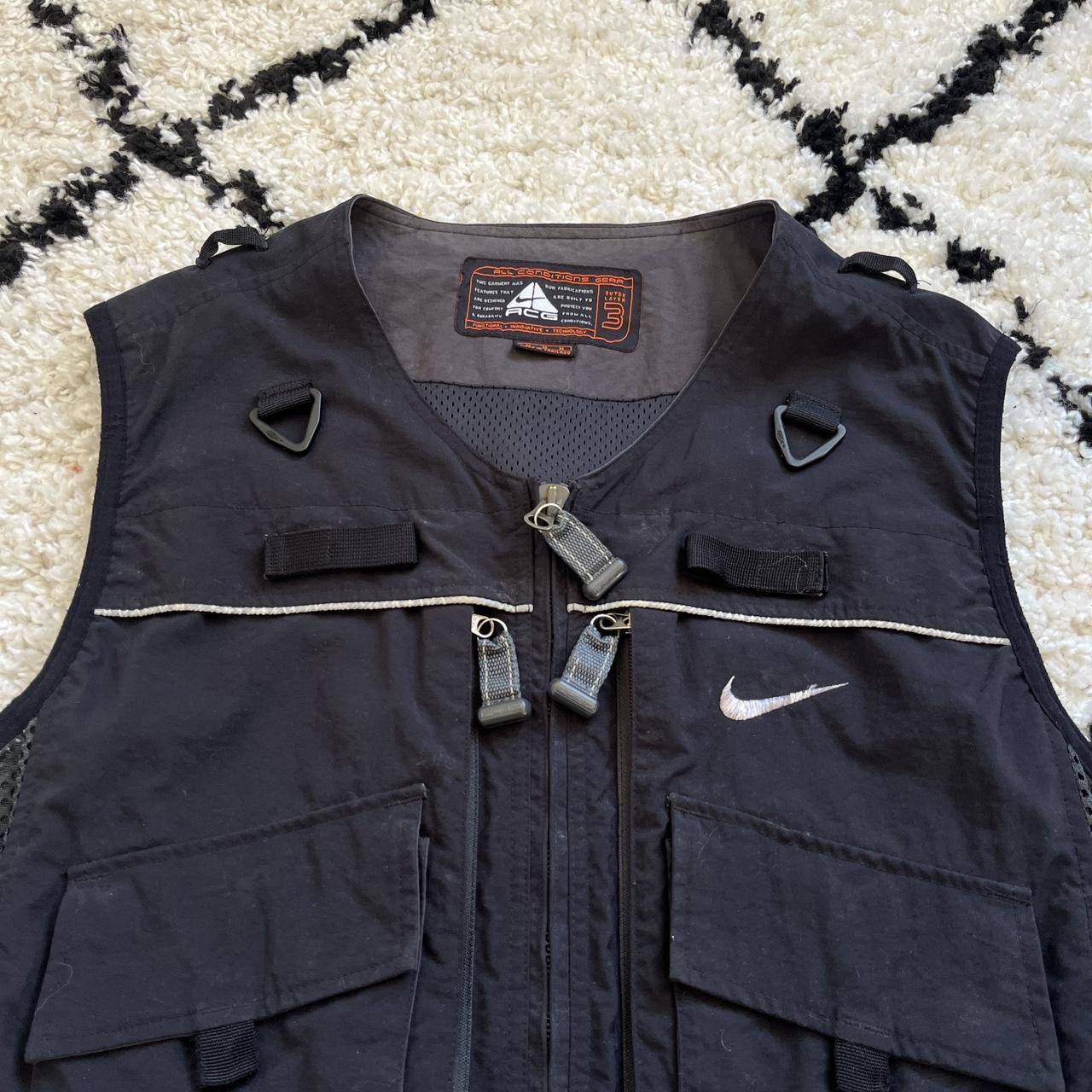 【美USED】 00s NIKE ACG padded vest y2k テック Vintage 90's Nike ACG Puffer Vest - M – Second Base Vintage