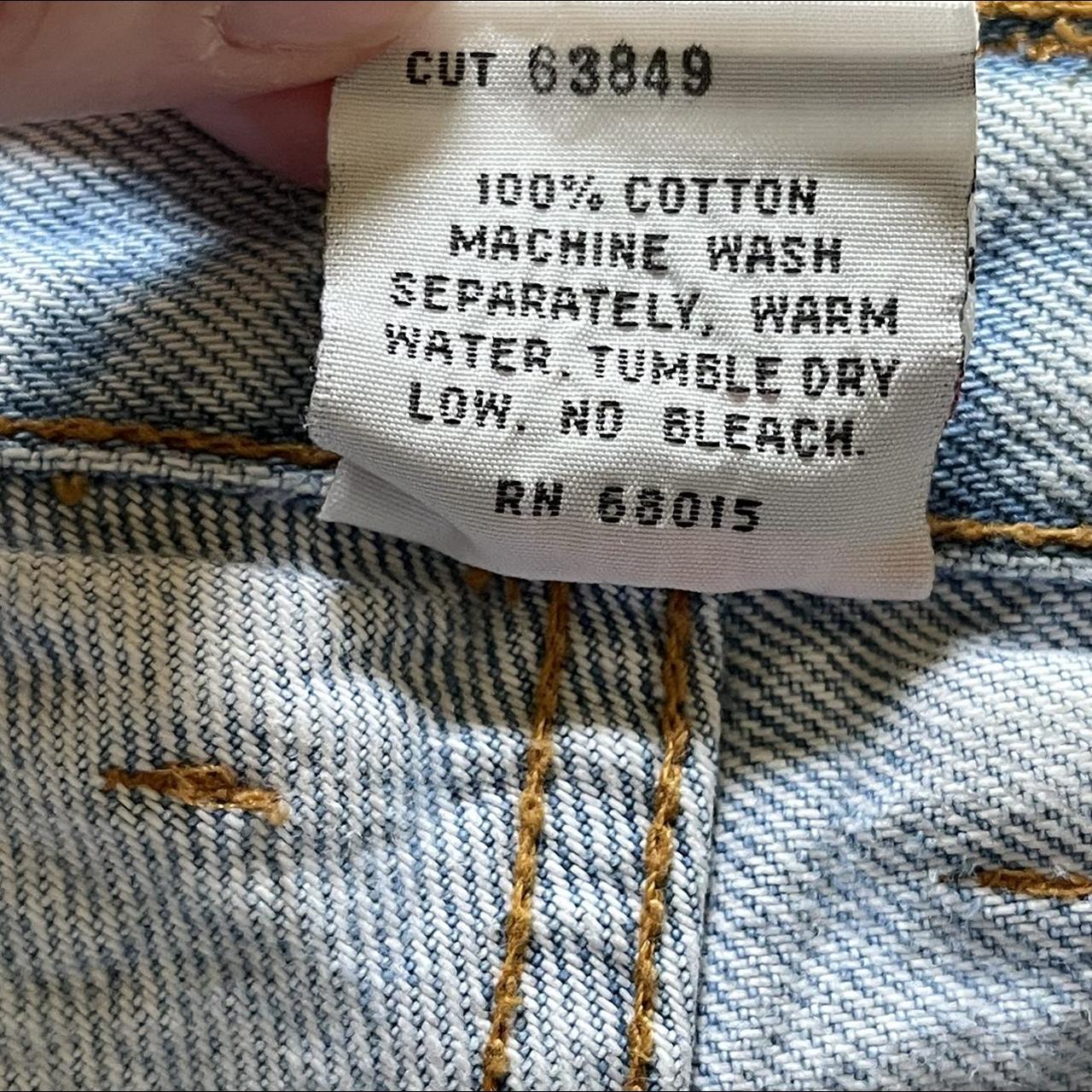 90's/Y2K blue jean hot pants by BONGO Super light... Depop