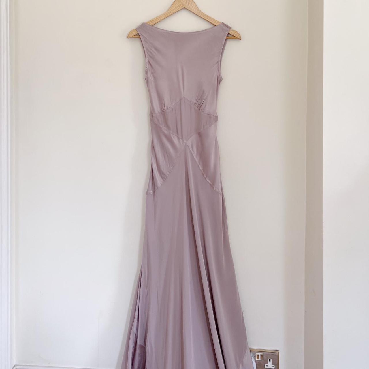 Ghost hotsell taupe dress