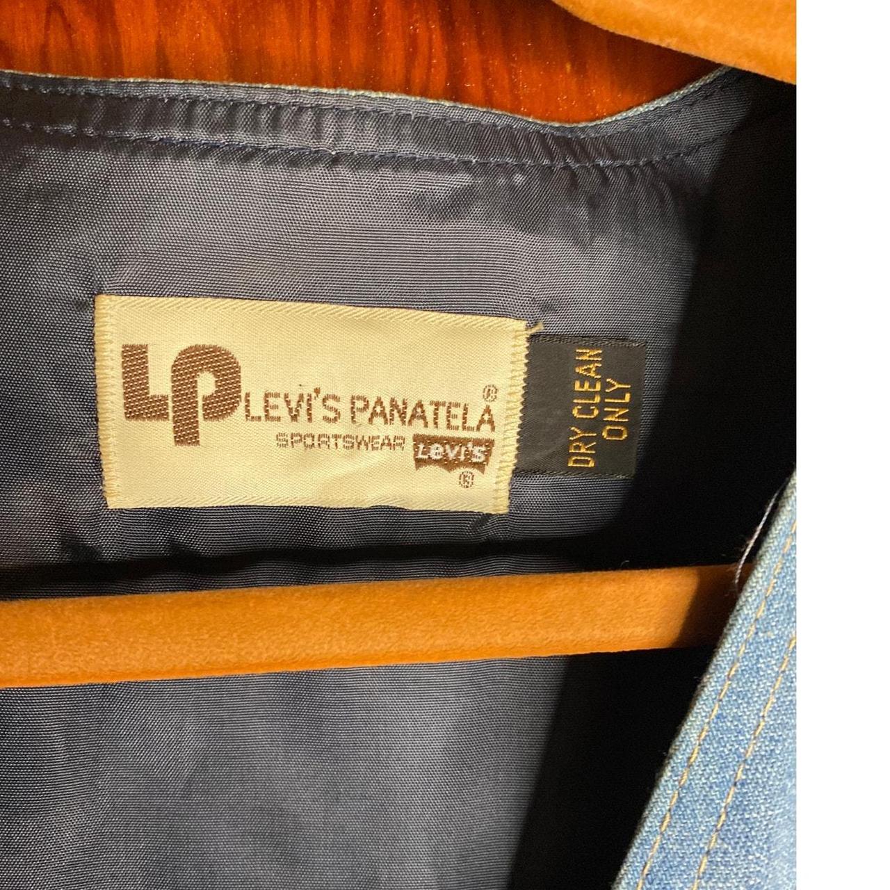 Levi's Men's Vest - Blue - L – VINTAGE 70s Denim … - image 3