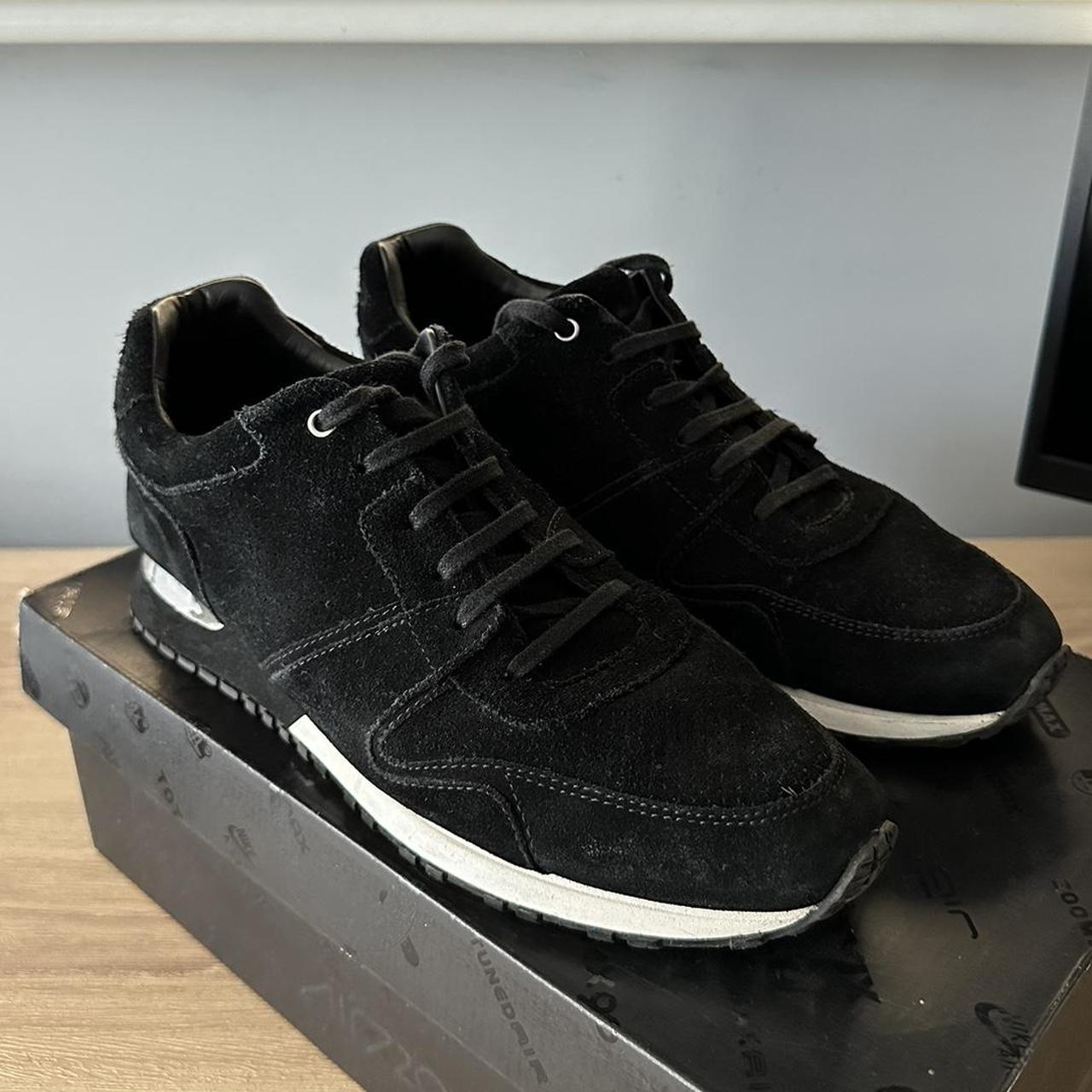 Mallet Almorah Suede, Colour Black, Size 10, - Main Image