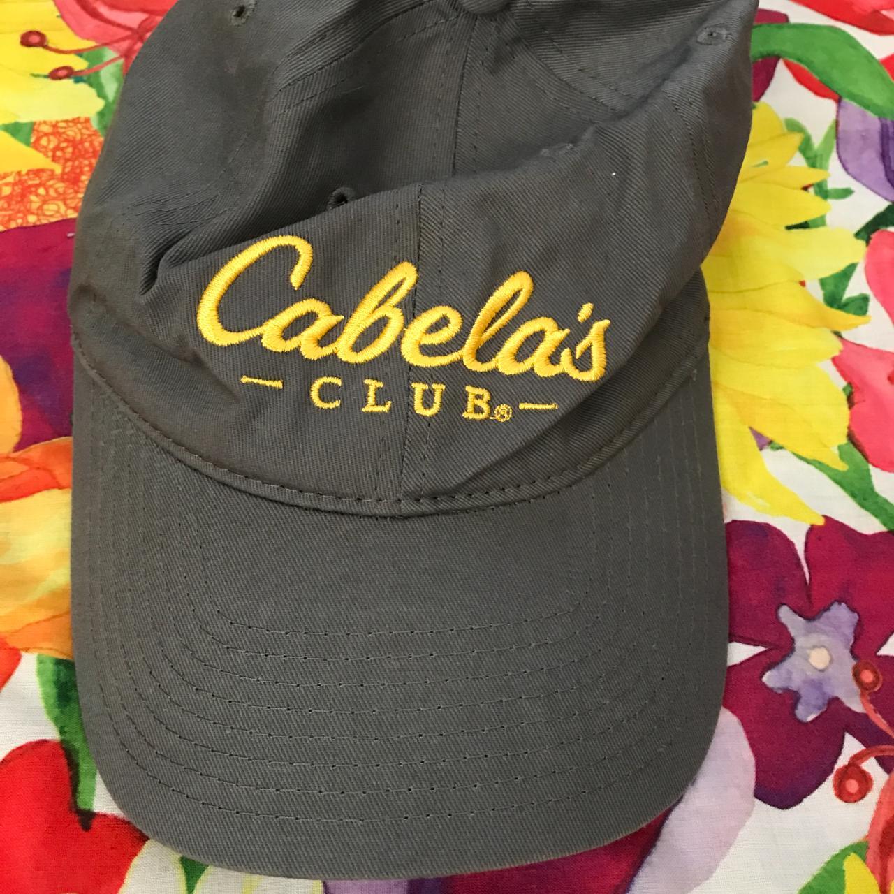 Cabelas Club Hat Rn 56835 One Size Fits Most Cap Green With Yellow Lettering