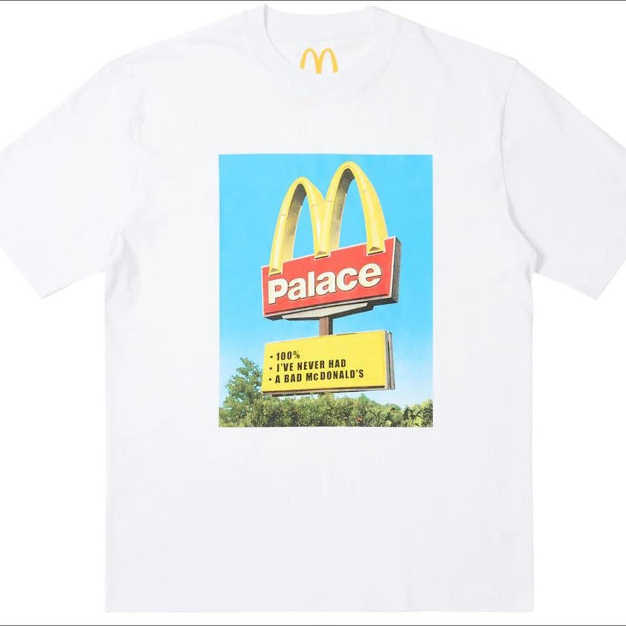 Palace McDonald's Sign T-Shirt • Official... - Depop