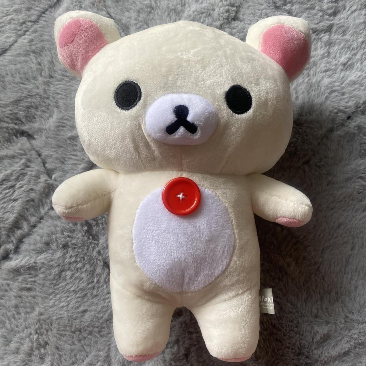 white rilakkuma plush