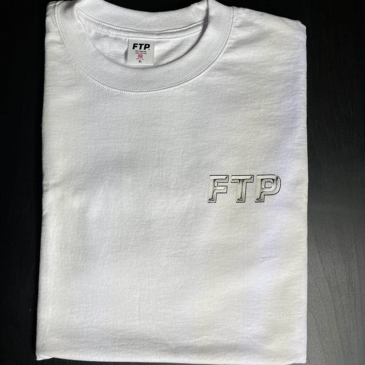 FTP Chrome Logo Tee (White) buy Size XL Brand New