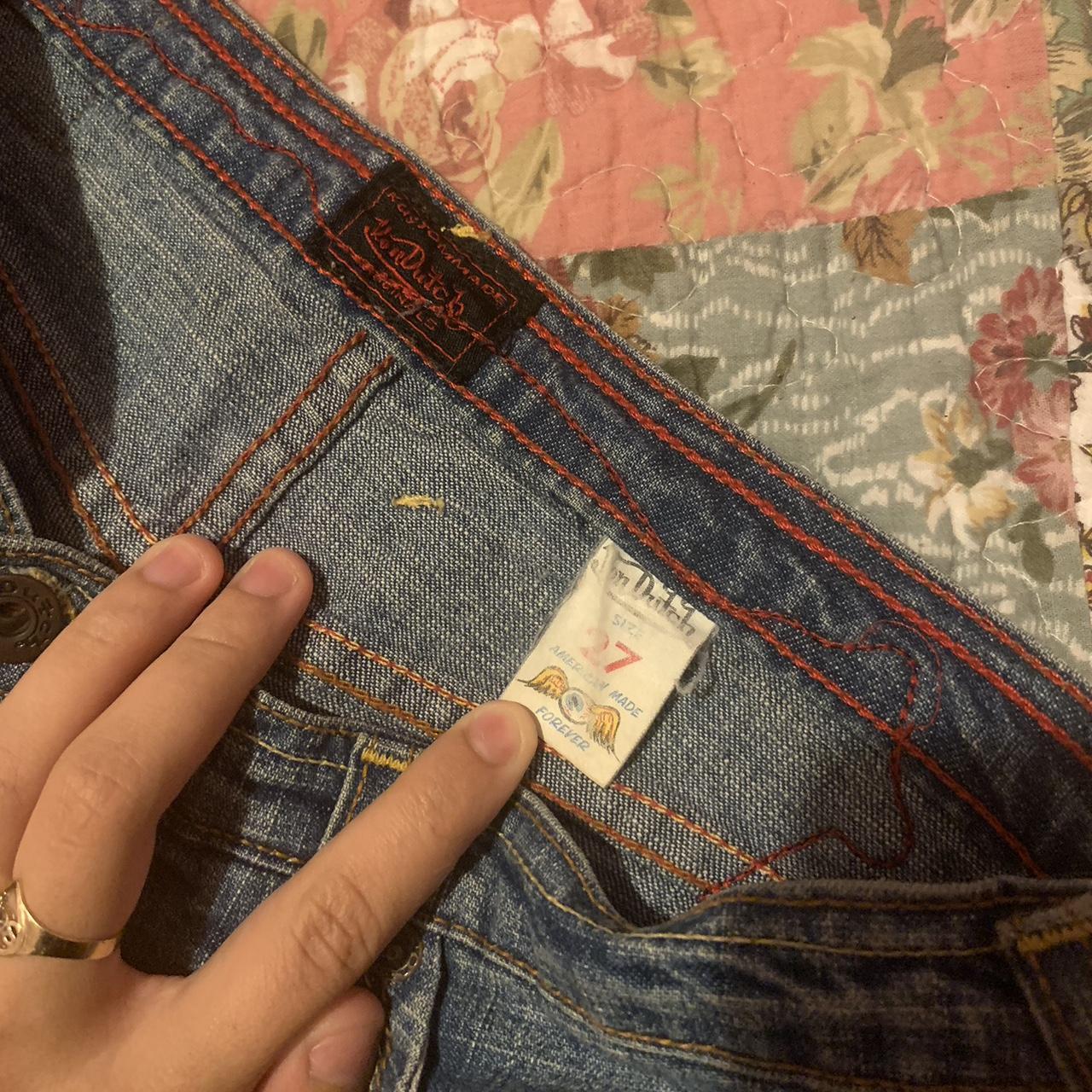 Vintage Von Dutch jeans, so cute and flattering if... - Depop
