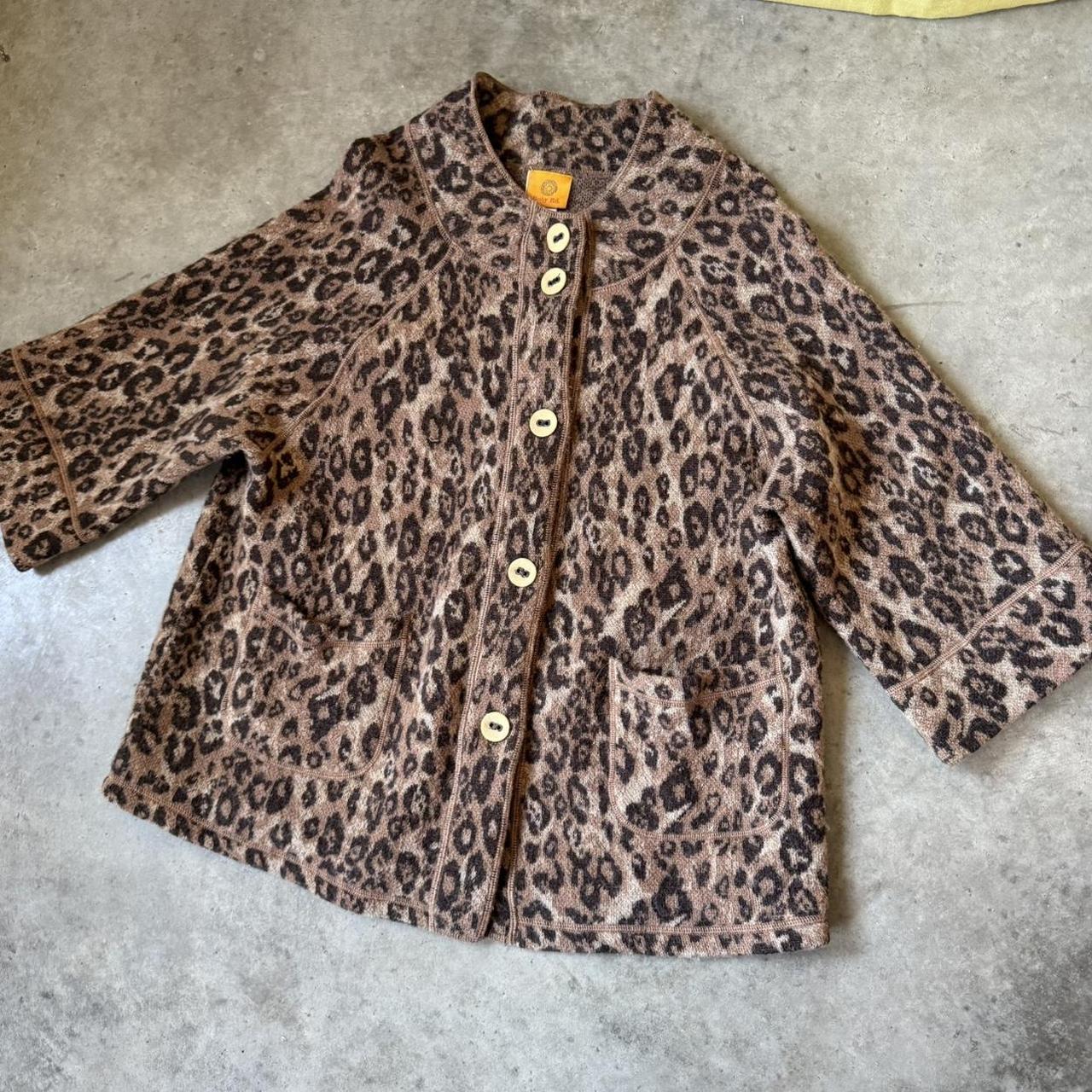 Ruby Rd. Women's Jacket - Brown/Multi - L – Leopa… - image 2