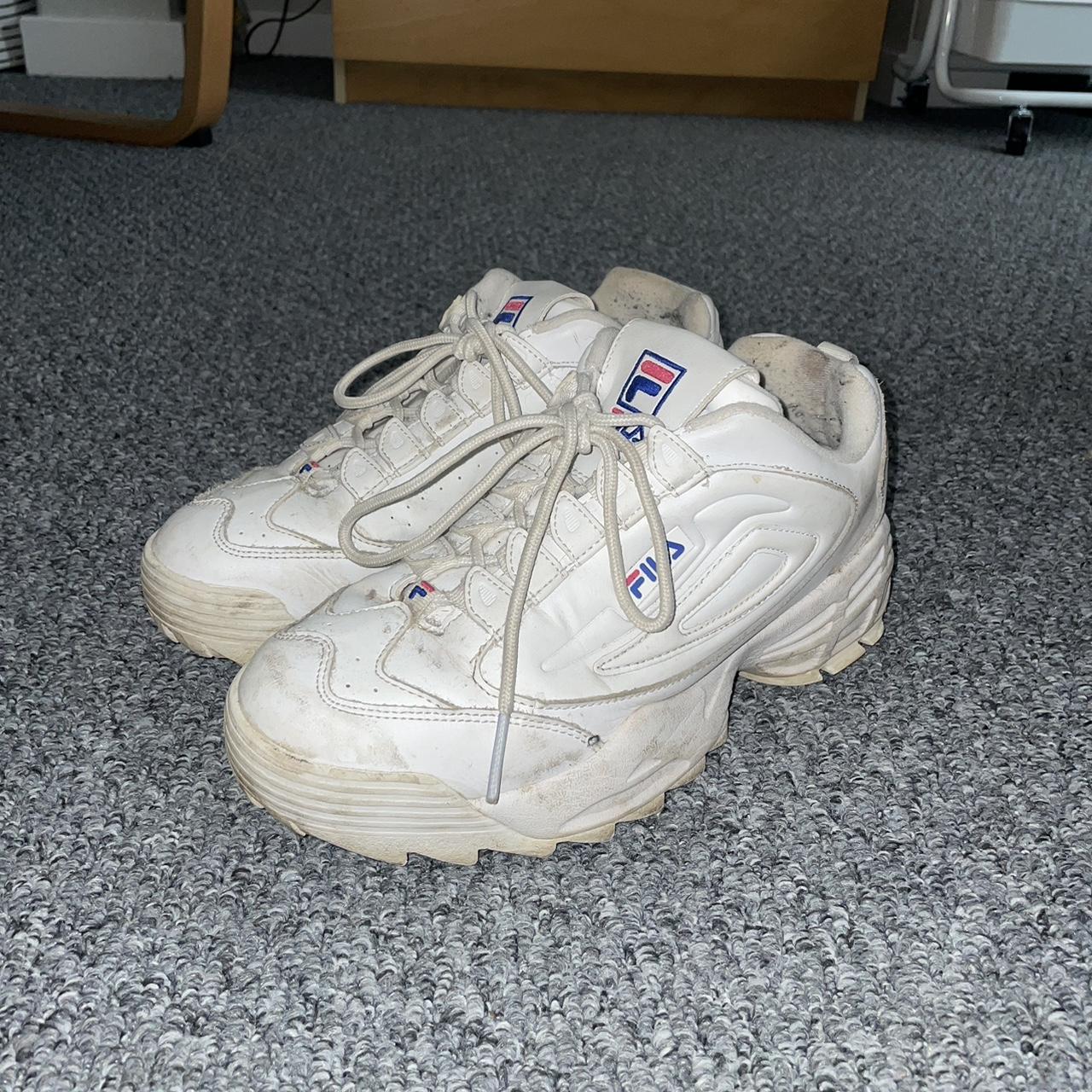 asos fila trainers